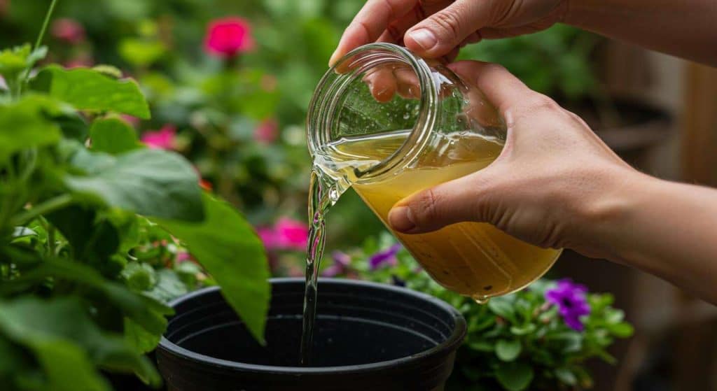 Fabriquez un engrais liquide surpuissant avec des peaux de bananes pour des floraisons explosives