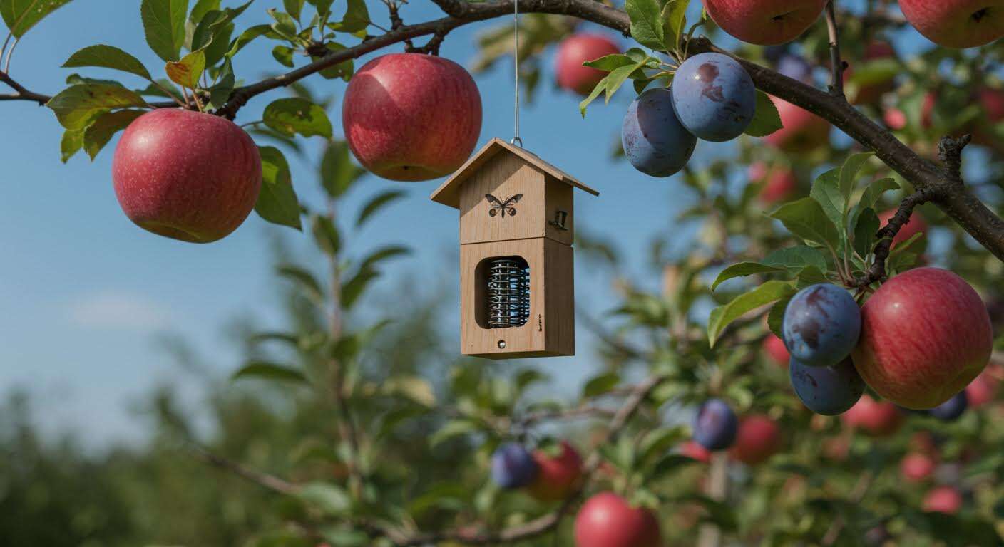 Un simple piège à phéromones et vous n'aurez plus un seul ver dans vos prunes et vos pommes