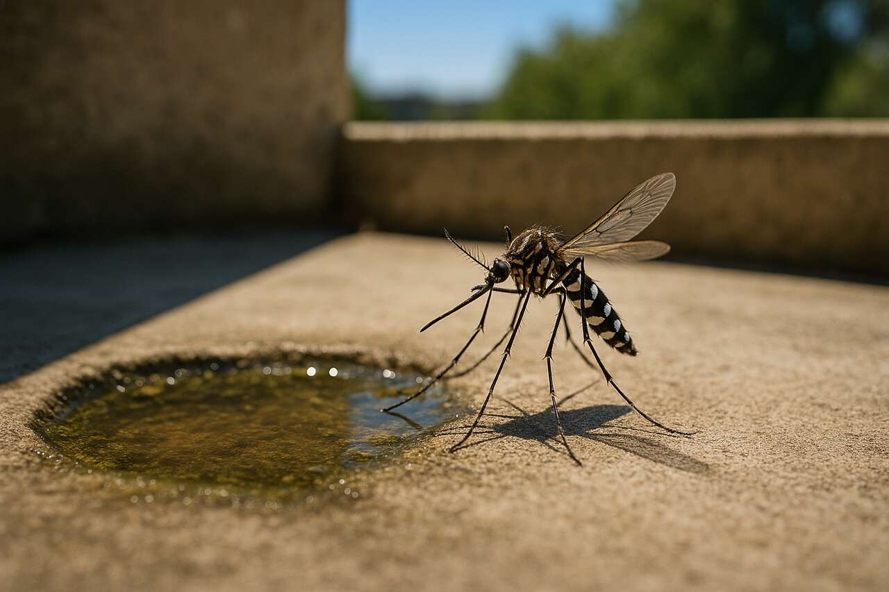 Moustique tigre : la soucoupe d’eau à ne JAMAIS laisser sur votre terrasse est votre pire ennemie