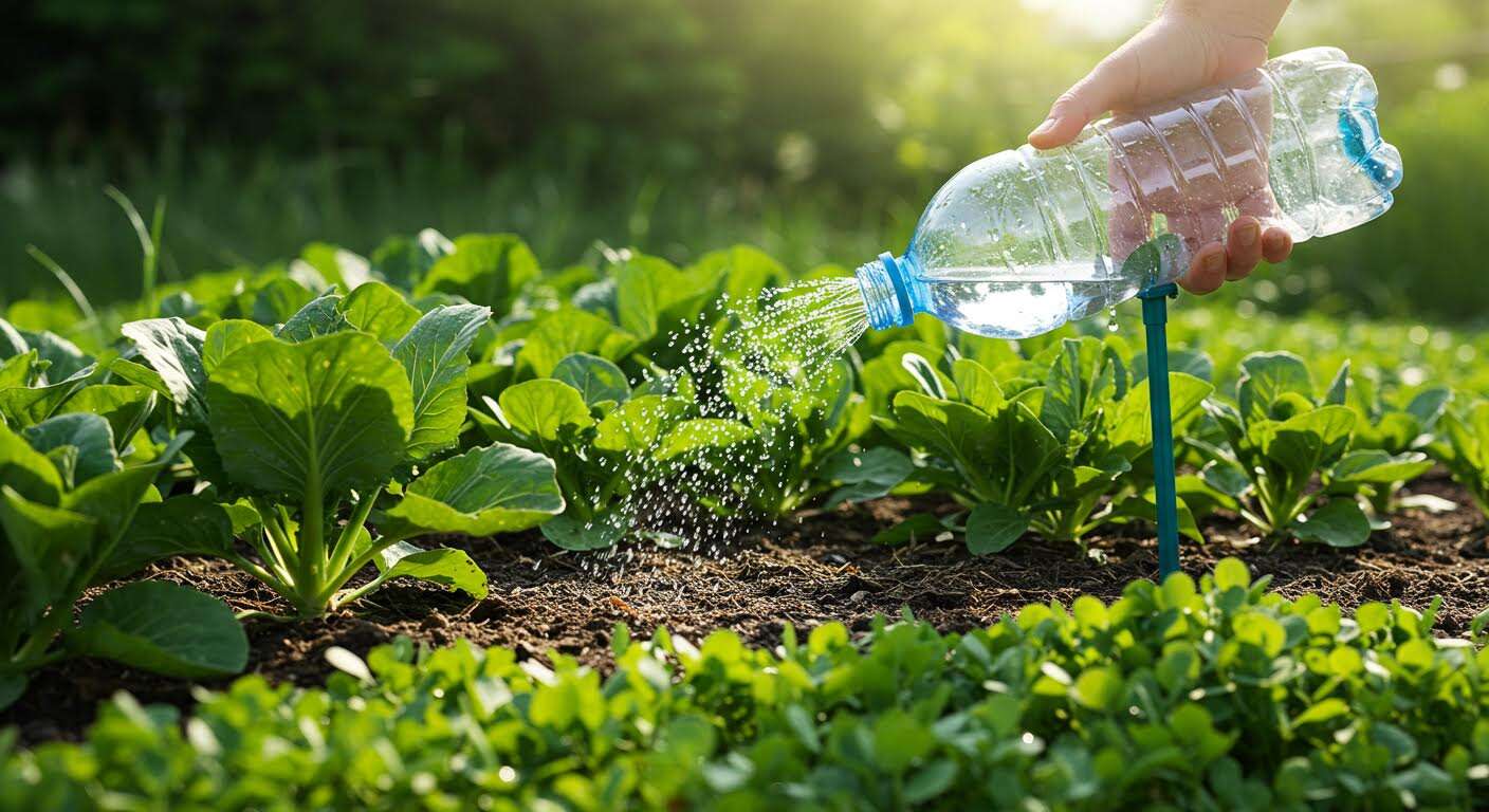 Partez tranquille en vacances : l'astuce de la bouteille d'eau qui arrose votre potager pendant 15 jours