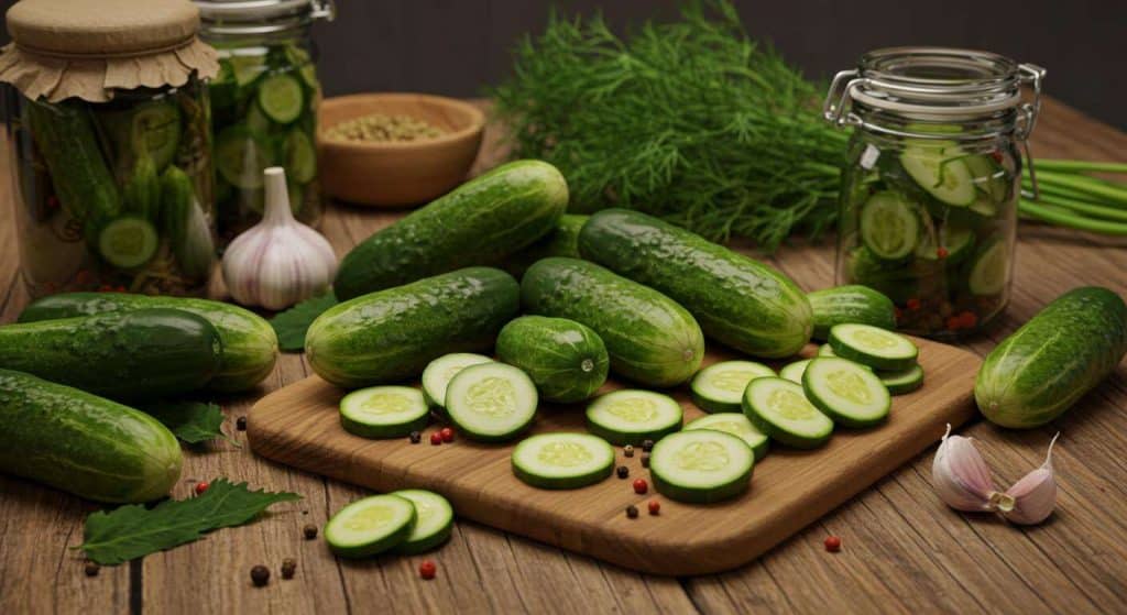 Trop de concombres ? Découvrez comment les conserver pour en profiter tout l'hiver