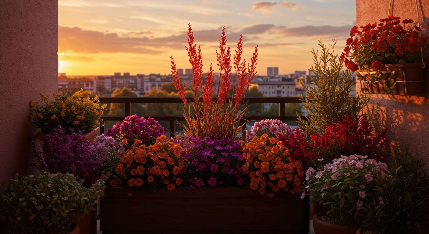 Pour un balcon fleuri jusqu'à la Toussaint, oubliez les géraniums et plantez cette merveille