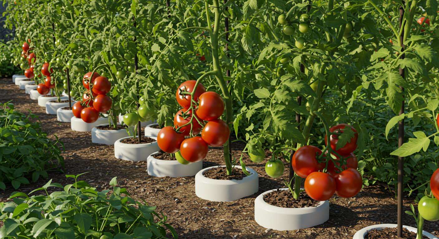 Ne payez plus pour des tuteurs : la méthode du tuteur hollandais qui ne coûte rien et soutient parfaitement vos tomates
