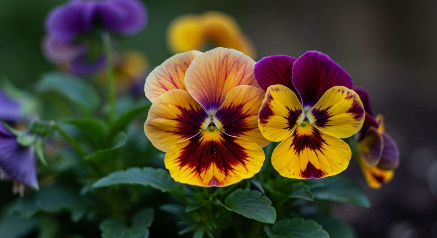 Cette fleur se sème maintenant et résistera au gel pour exploser de couleurs au printemps prochain (la pensée)