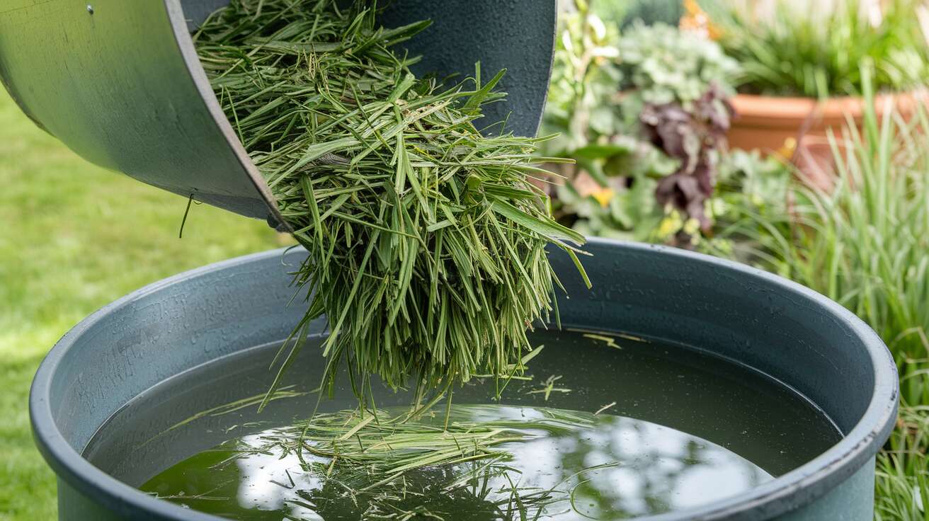 Ne jetez plus vos tontes de gazon : la méthode pour en faire un engrais liquide surpuissant