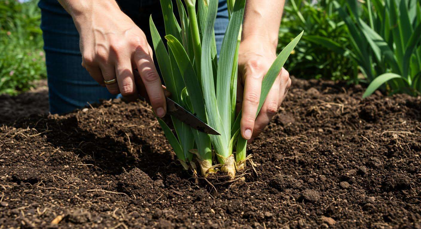 Diviser les iris après la floraison : le geste obligatoire pour qu'ils ne s'épuisent pas