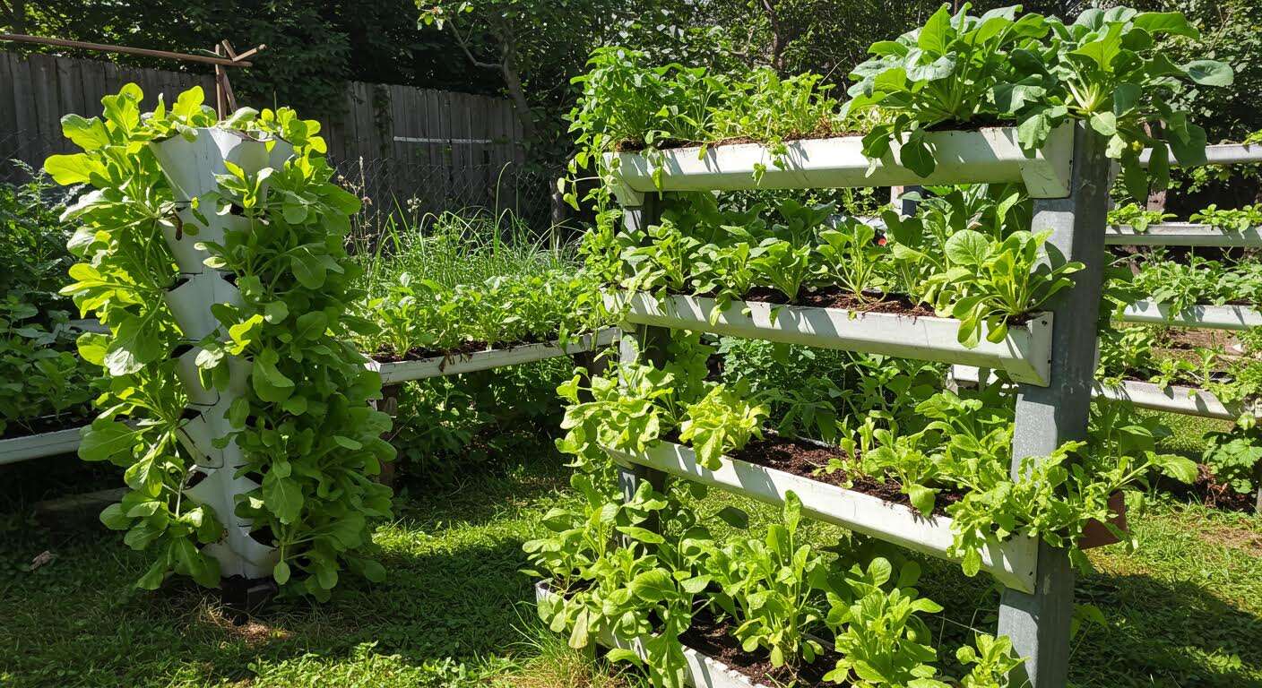 La technique du "tuteur hollandais" qui ne coûte rien et soutient parfaitement vos plants