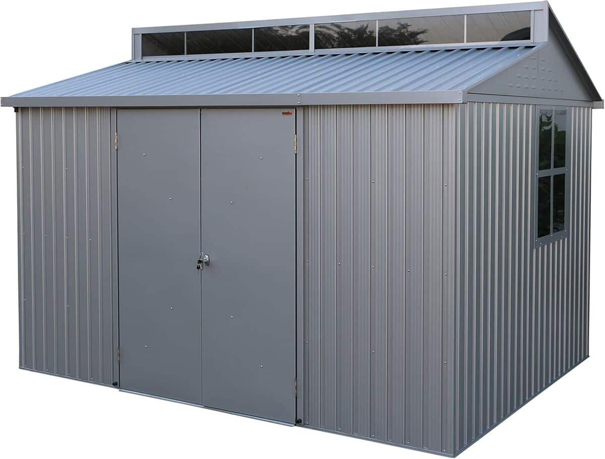 Test : abri de jardin Duramax ALU 10 x 8 en aluminium