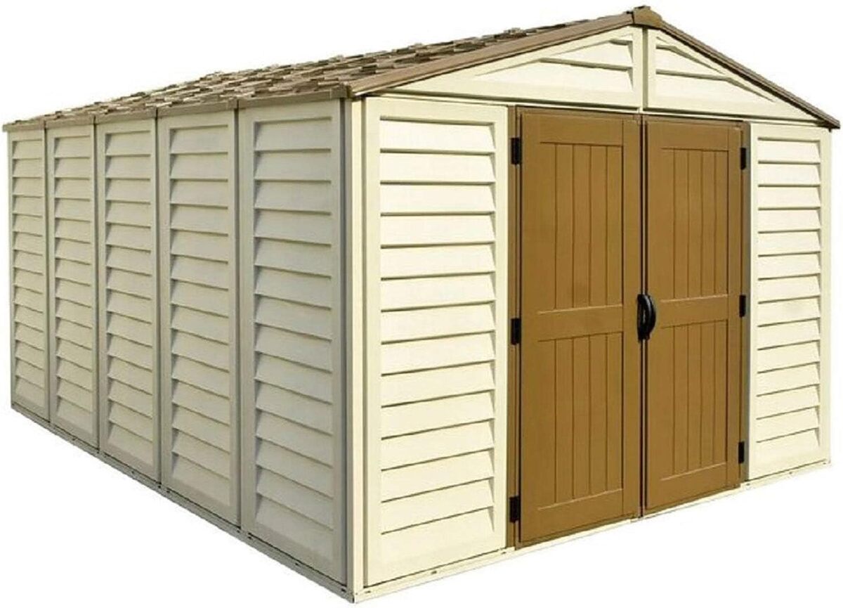 Test abri de jardin Duramax Woodbridge Plus