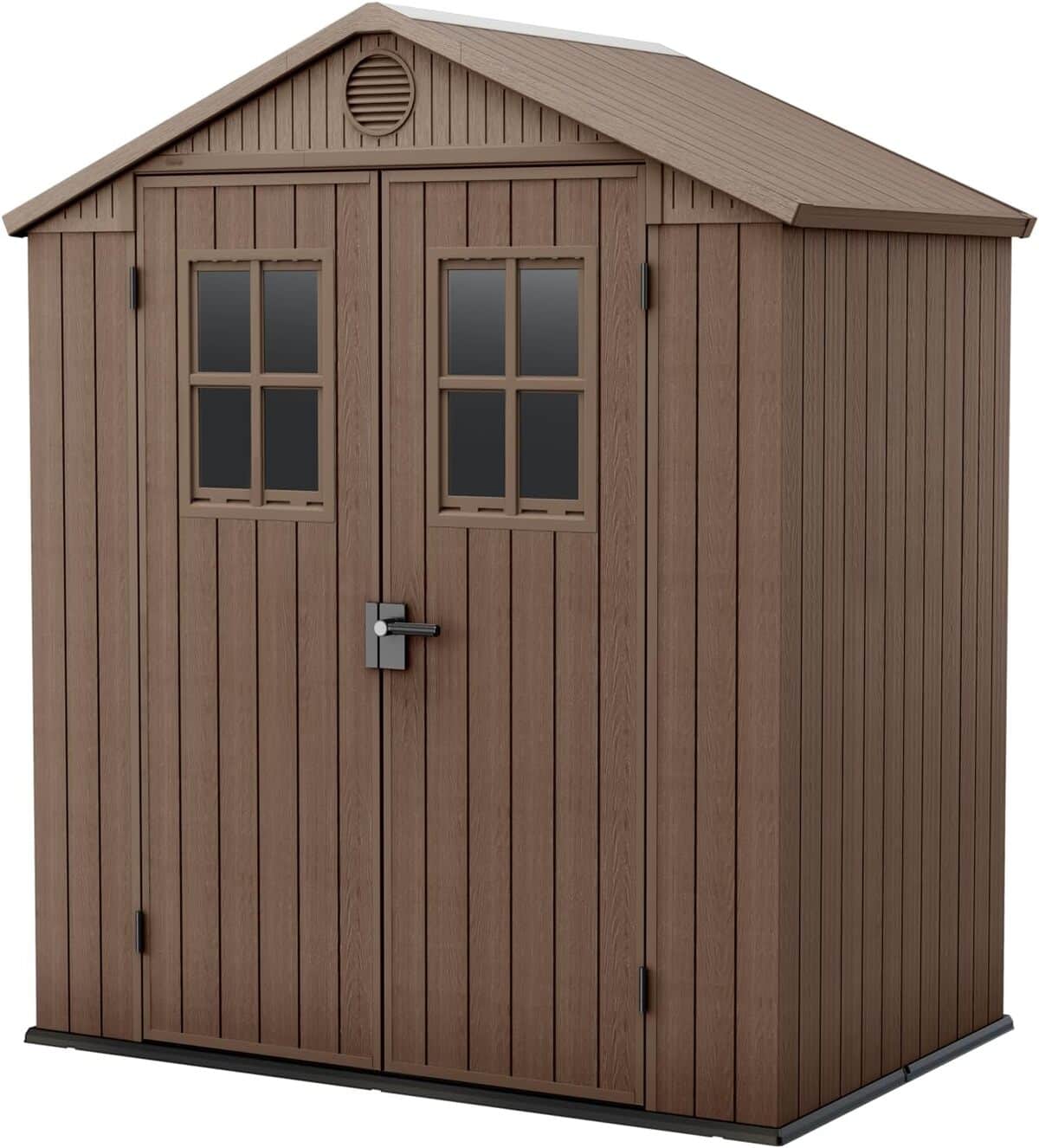 Test : abri de jardin effet bois Keter Darwin 6 x 4