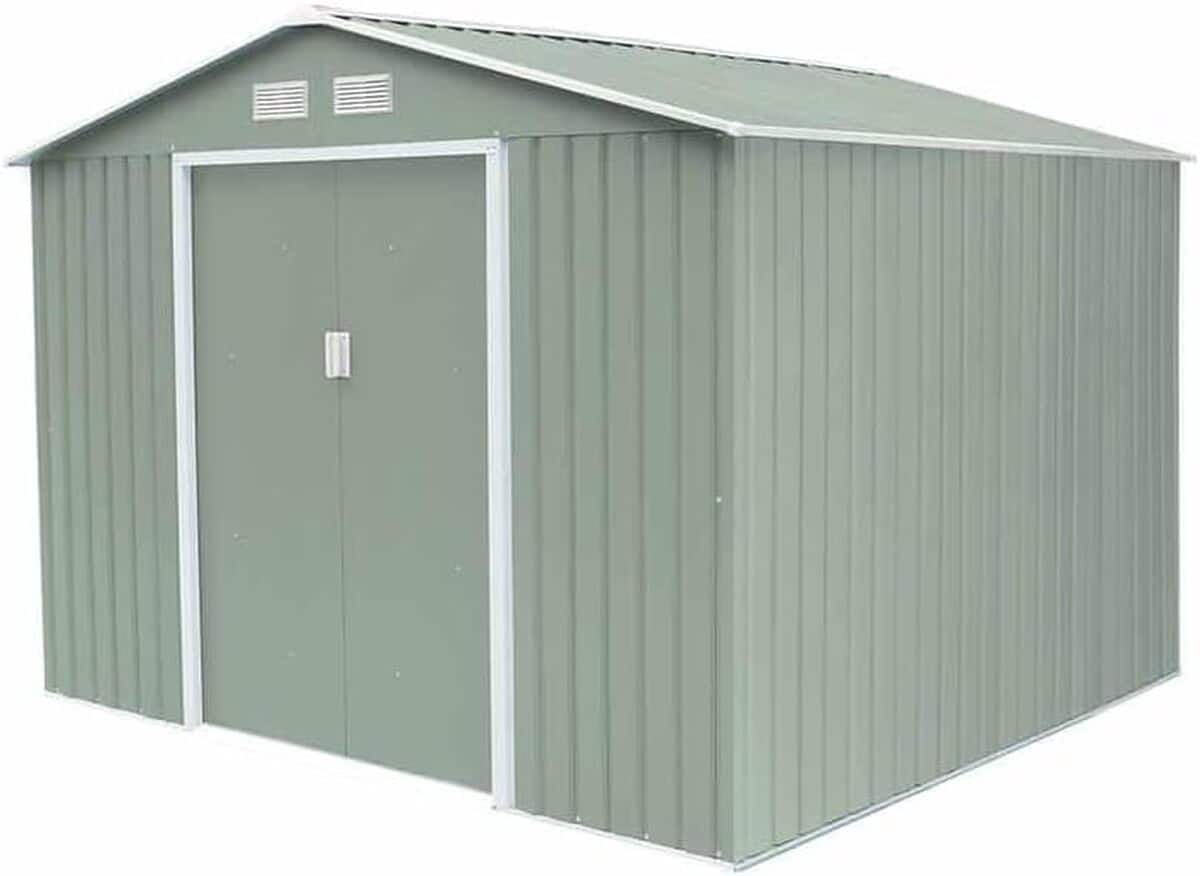 Test de l'abri en métal Devon 7, 06 m² par Gardiun