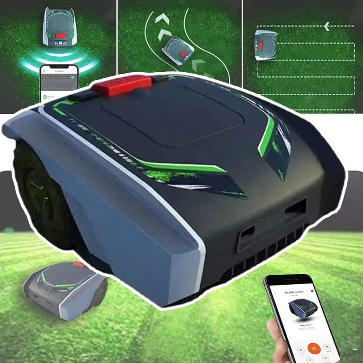 Test : tondeuse robot automatique HDaspijh, performance et sécurité