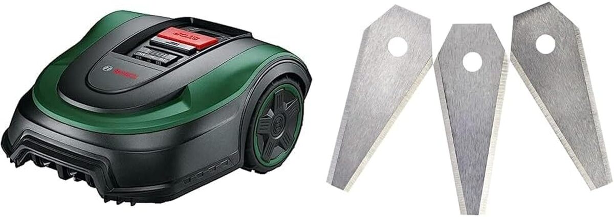 Test : tondeuse robot Bosch Indego S+ 500 avec application et accessoires