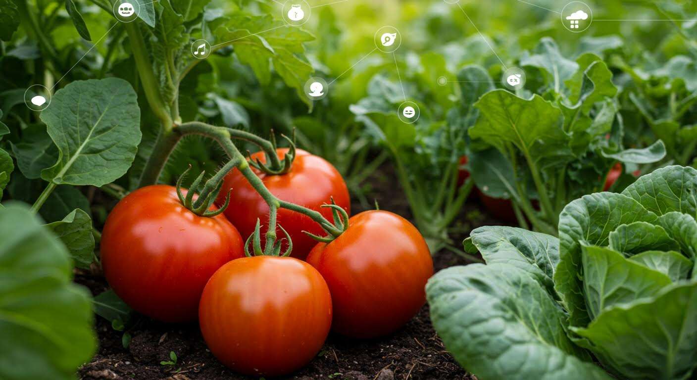 La conversation secrète des plantes : comment vos légumes communiquent entre eux pour se défendre des nuisibles