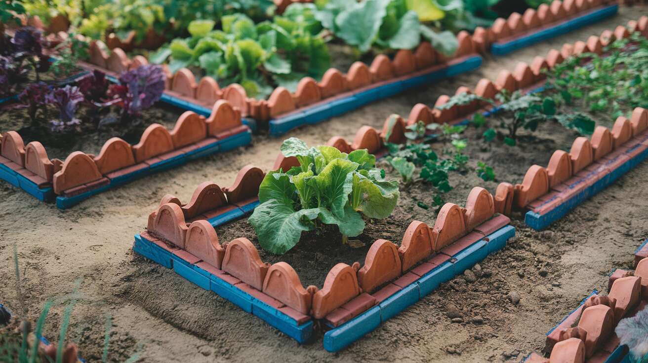 Ce que les jardiniers japonais font avec des tuiles en terre cuite pour protéger leurs légumes est tout simplement génial