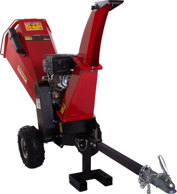 Broyeur de végétaux grand débit moteur OHV 15 CV - Capacité 120 mm