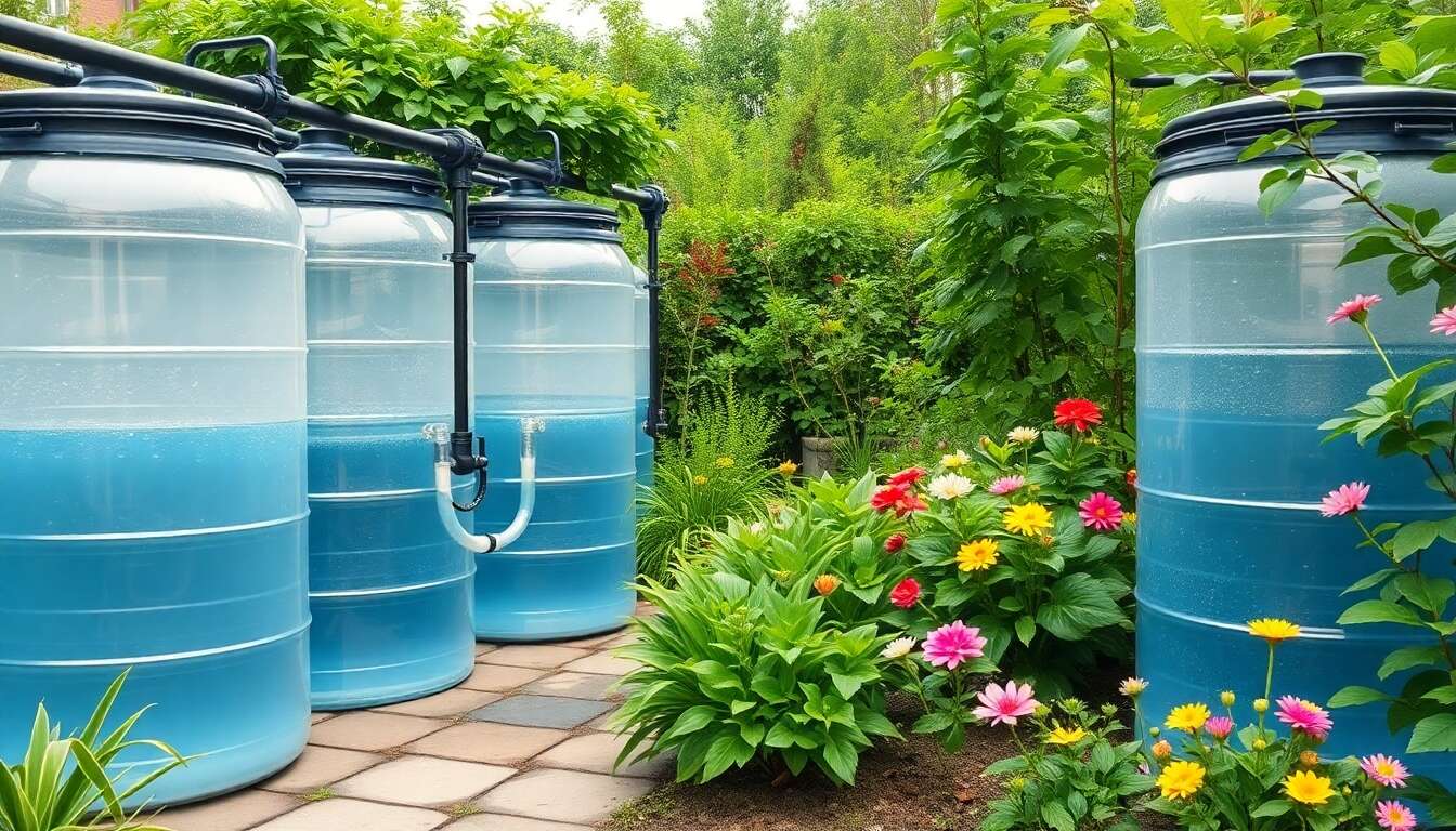 Le secret d&rsquo;une eau de pluie bien conservée pour l&rsquo;arrosage, sans moustiques ni mauvaises odeurs