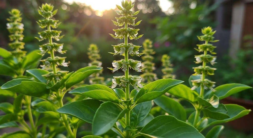 Attention : si vos basilics montent en fleur, voici l'action immédiate à faire pour sauver votre pesto.