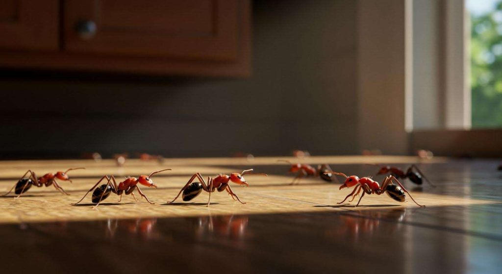 Le secret pour se débarrasser des fourmis qui rentrent dans la maison à la recherche de fraîcheur.