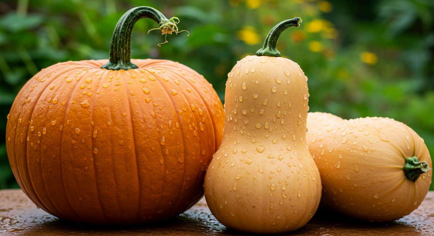 Ceux qui arrosent encore leurs potirons et butternuts commettent une grave erreur pour leur conservation.