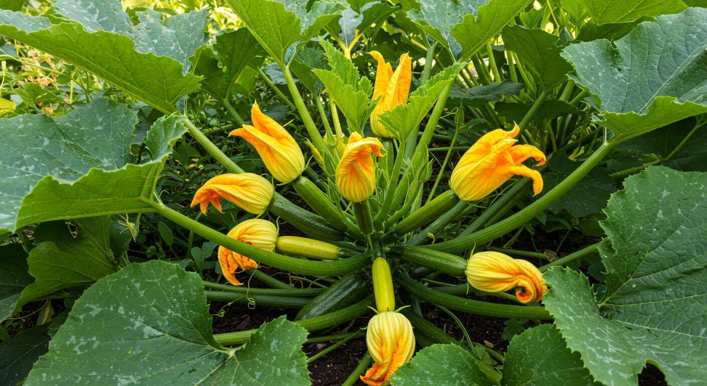 Ne jetez surtout pas vos plants de courgettes épuisés : l'astuce pour une deuxième vague de production.