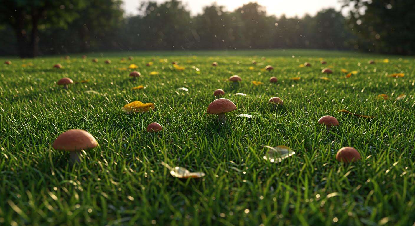 Voici comment éliminer les champignons qui apparaissent sur la pelouse après les orages d'été.