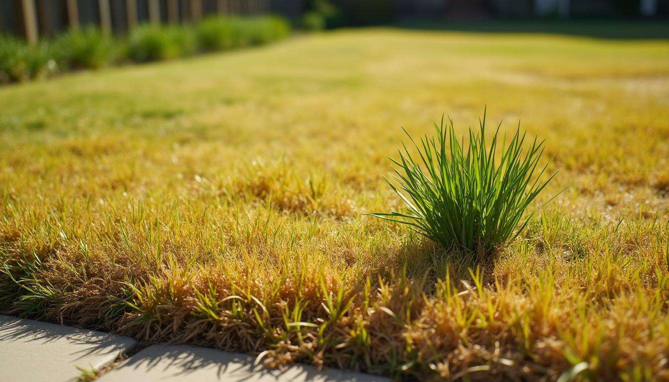 Ni tonte, ni arrosage : la seule chose à faire sur votre pelouse jaunie par la canicule pour la sauver.