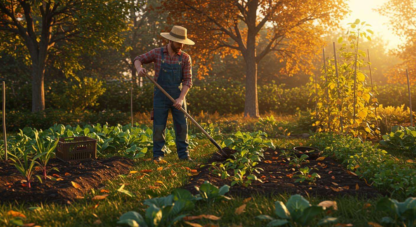 Je suis jardinier, voici mon calendrier précis pour préparer la terre du potager pour l'automne.