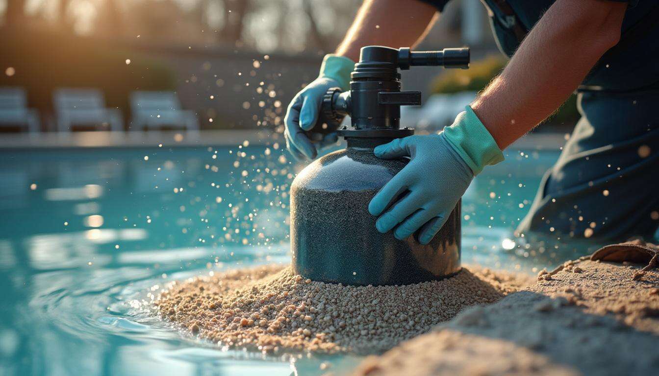 L’astuce pour nettoyer parfaitement votre filtre à sable ou votre cartouche avant l’hivernage.