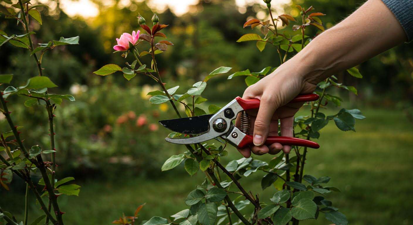 L'erreur à ne surtout pas faire en taillant vos rosiers en septembre, au risque de ne plus avoir de fleurs.