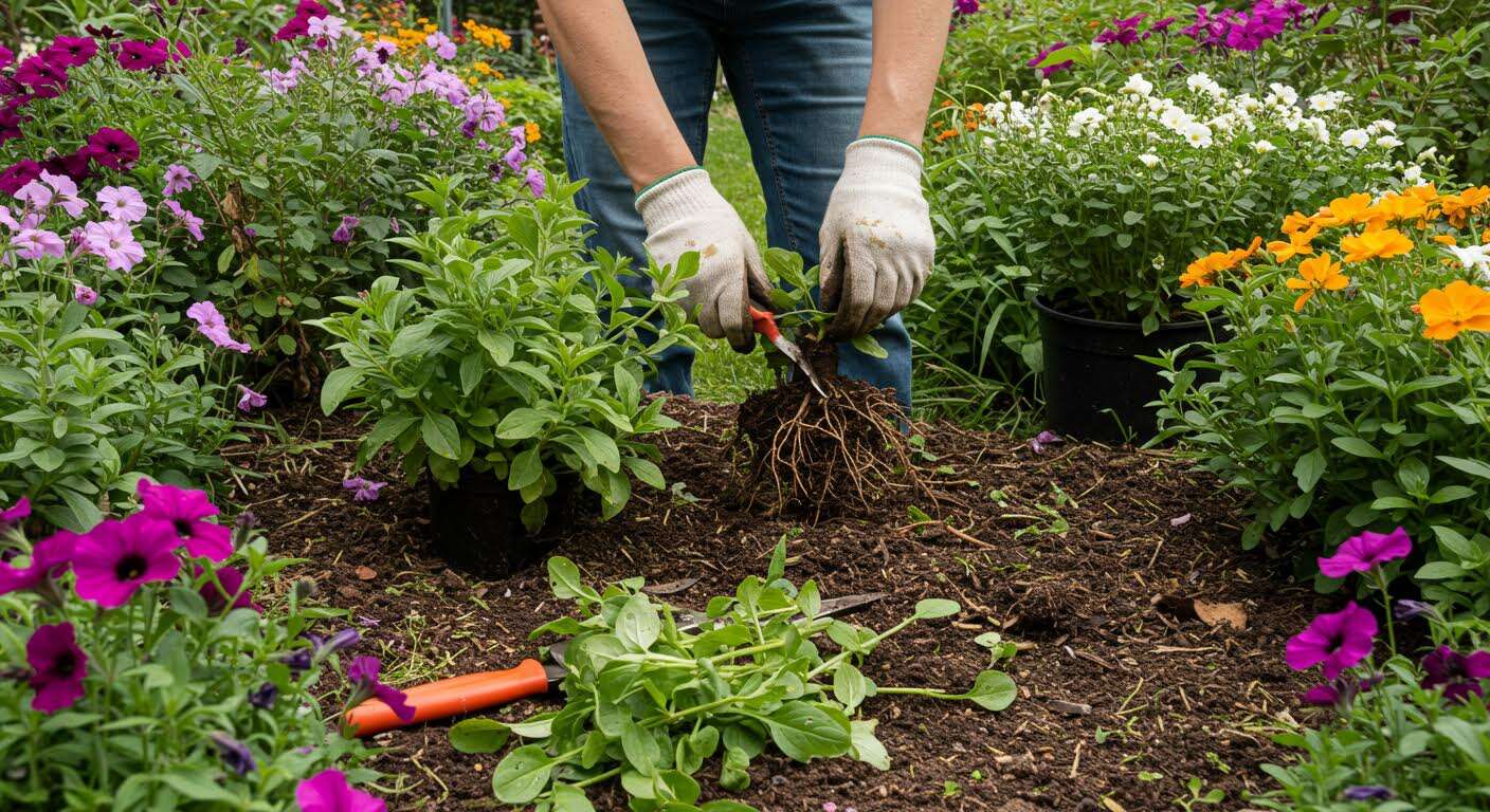 L'astuce pour diviser vos plantes vivaces en septembre et doubler vos massifs de fleurs gratuitement.