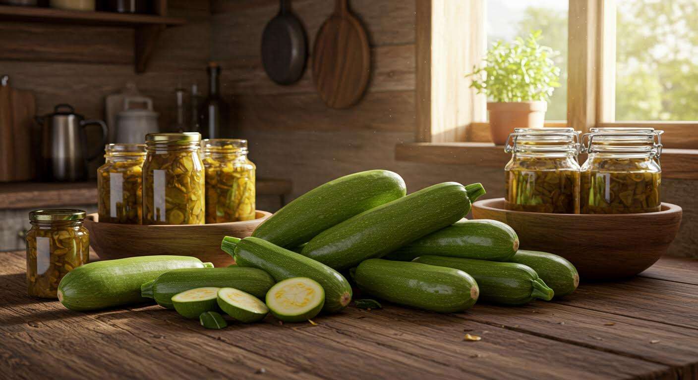 J'ai trop de courgettes, voici 3 recettes de conserves originales pour ne rien jeter.