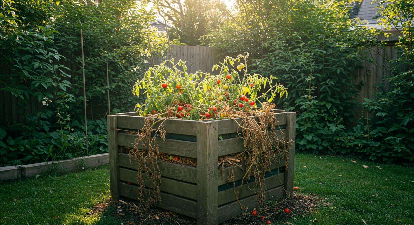 Ne jetez plus vos pieds de tomates : le secret pour les composter efficacement sans risquer de maladies.