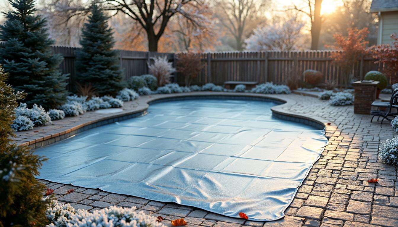 Ni vidange, ni bâche simple : le secret des piscinistes pour un hivernage « actif » qui protège l&rsquo;eau et le matériel.