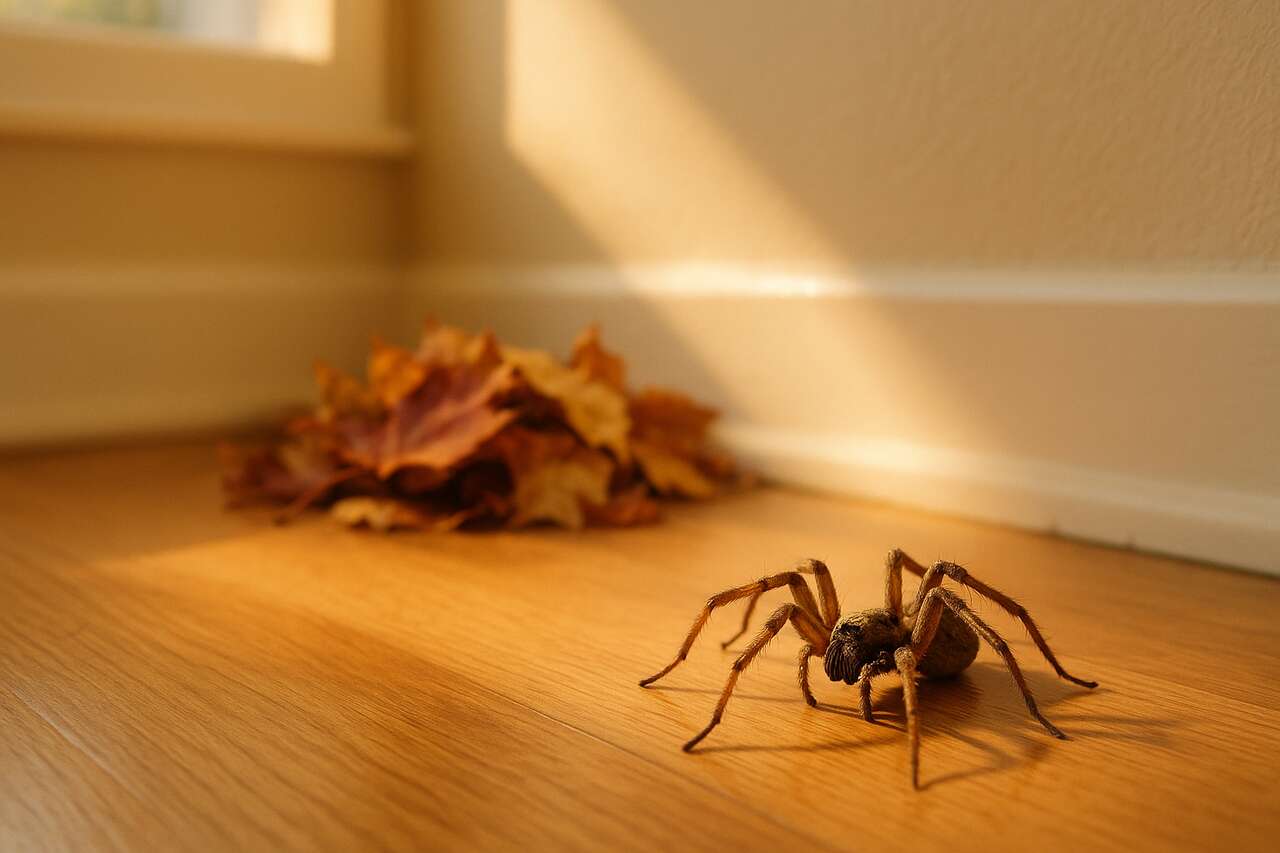 Voici pourquoi les araignées rentrent massivement dans les maisons en septembre et l&rsquo;astuce pour les bloquer.