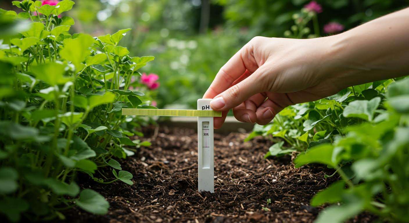 L'astuce pour savoir si votre terre est trop acide après l'été avec un produit que vous avez à la maison