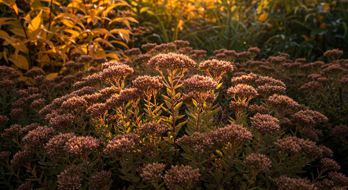 L'erreur de beaucoup de jardiniers est de couper les fleurs fanées des sedums, voici pourquoi il faut les laisser