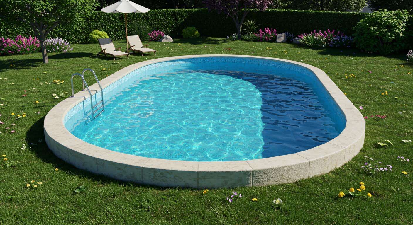 Attention, ne couvrez jamais votre piscine avec une bâche d'hiver si la température de l'eau est supérieure à 15°C
