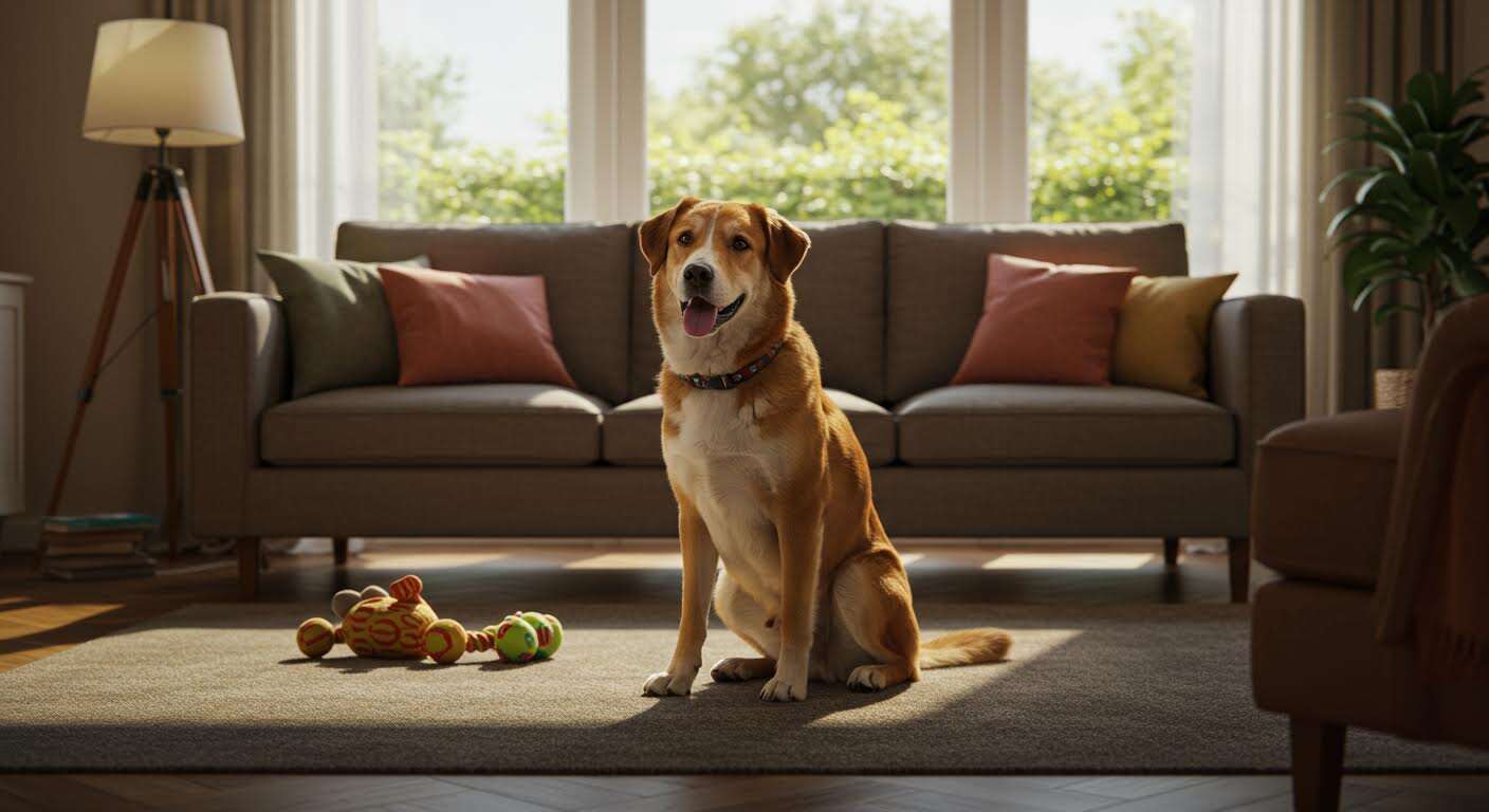 L'astuce pour réhabituer son chien à rester seul à la maison après avoir passé tout l'été avec lui