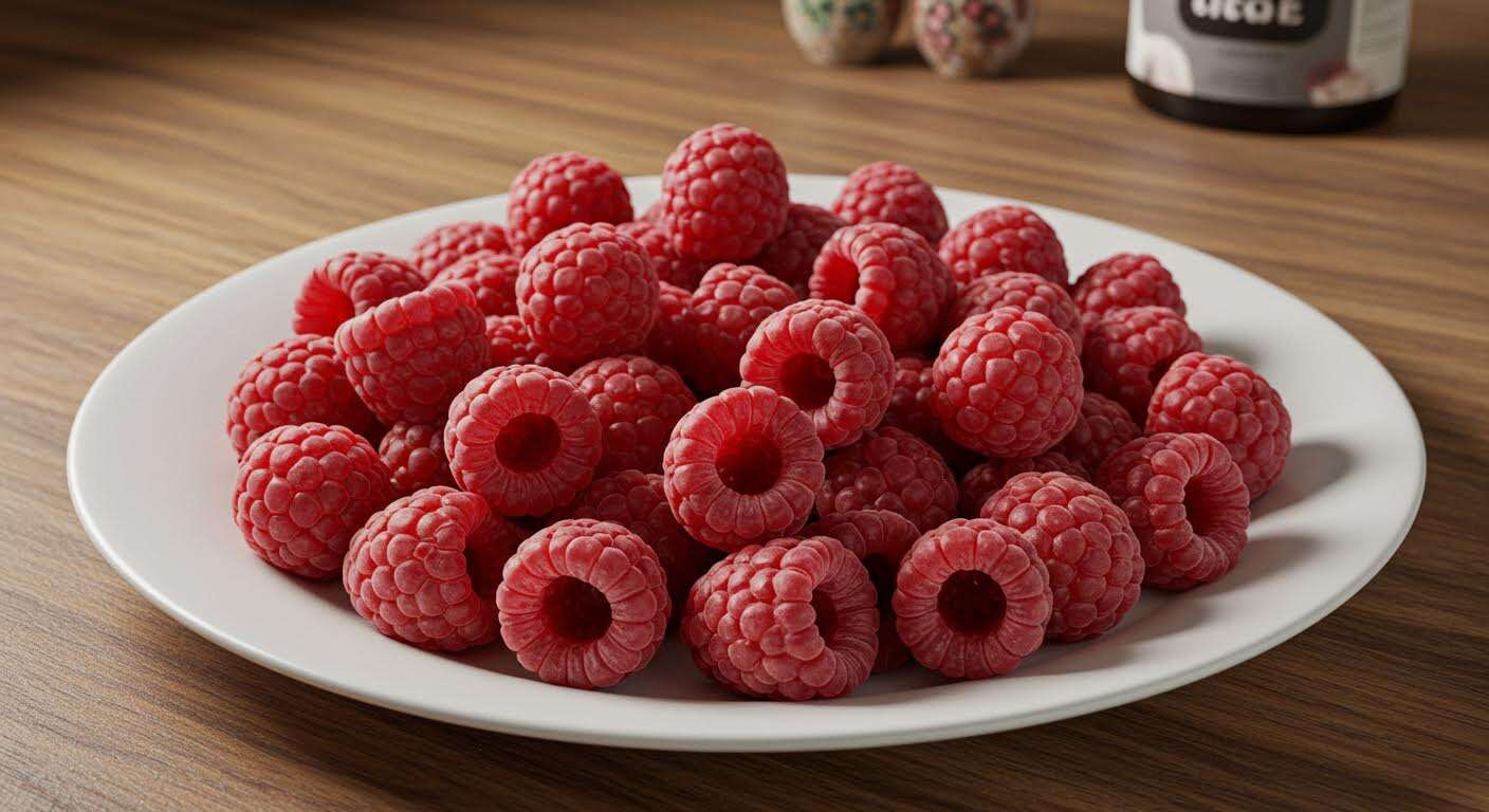 Le geste simple pour congeler vos framboises sans les transformer en bouillie, c'est magique