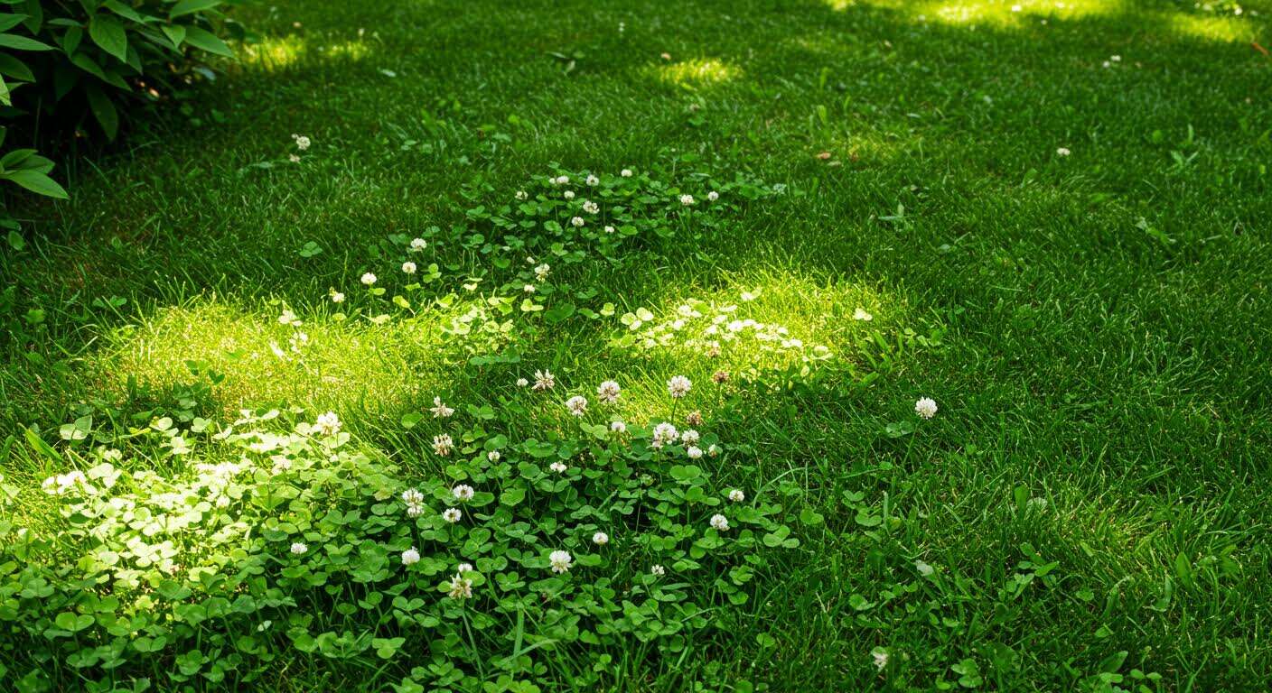 Remplacez votre pelouse par le trèfle nain blanc : une solution facile pour un jardin verdoyant cet été