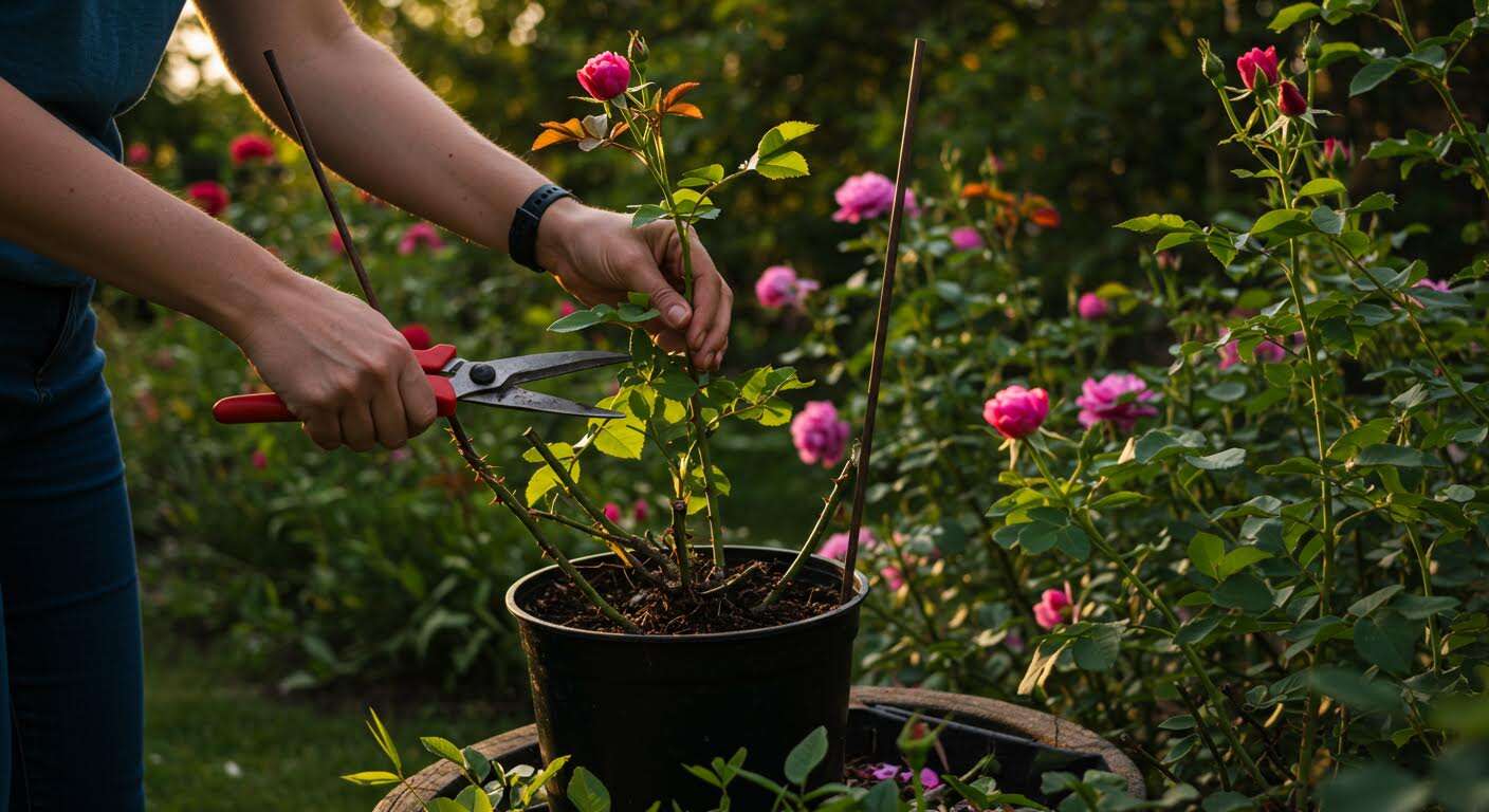 En fin d'été, lancez-vous dans la bouture de rosier, c'est simple et facile !