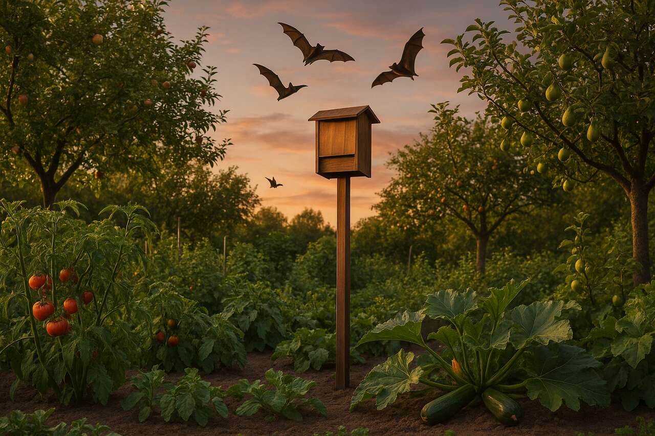 Installez des abris à chauves-souris cet été pour un potager sain et un verger protégé des ravageurs nocturnes