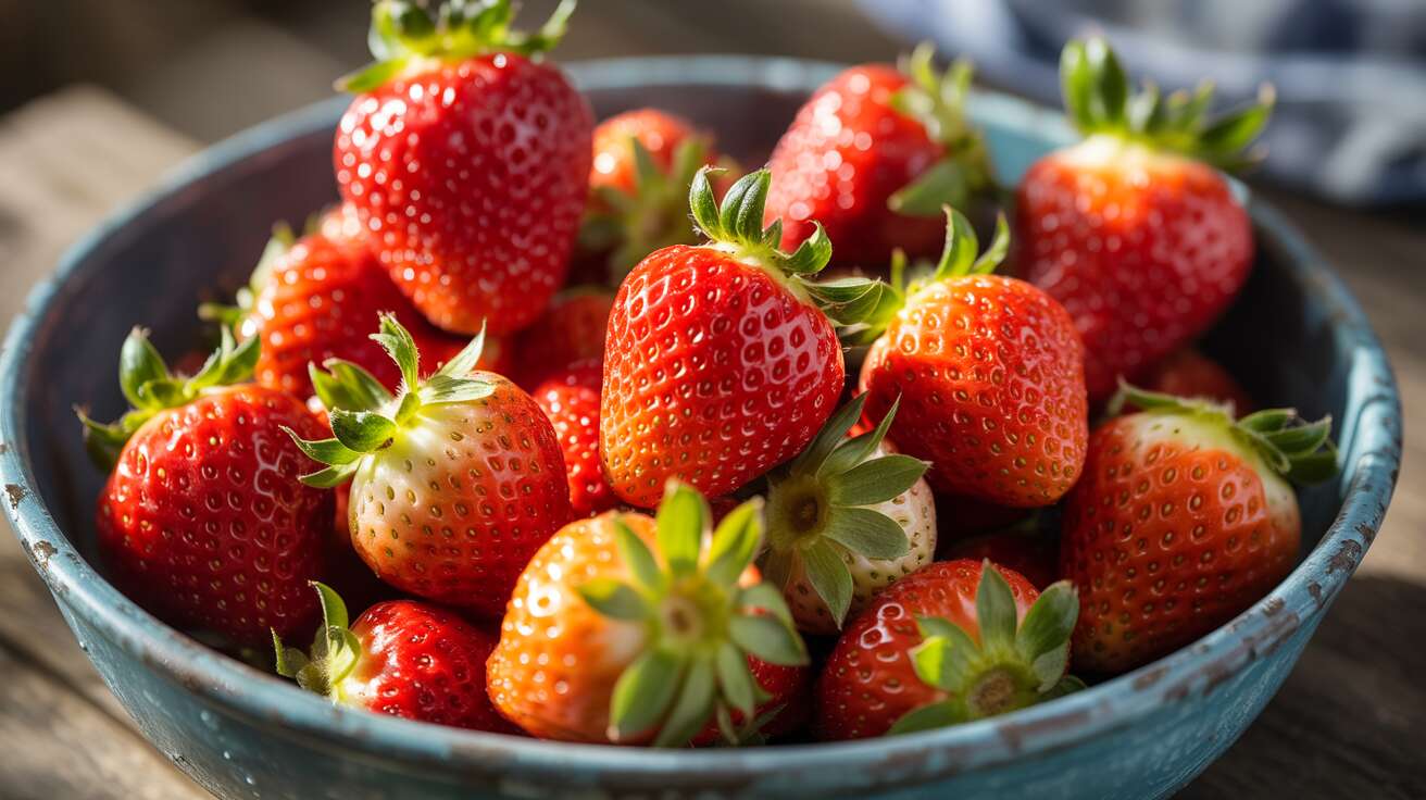 L&rsquo;astuce ultime pour laver correctement les fraises et éliminer les pesticides sans vinaigre ni eau du robinet
