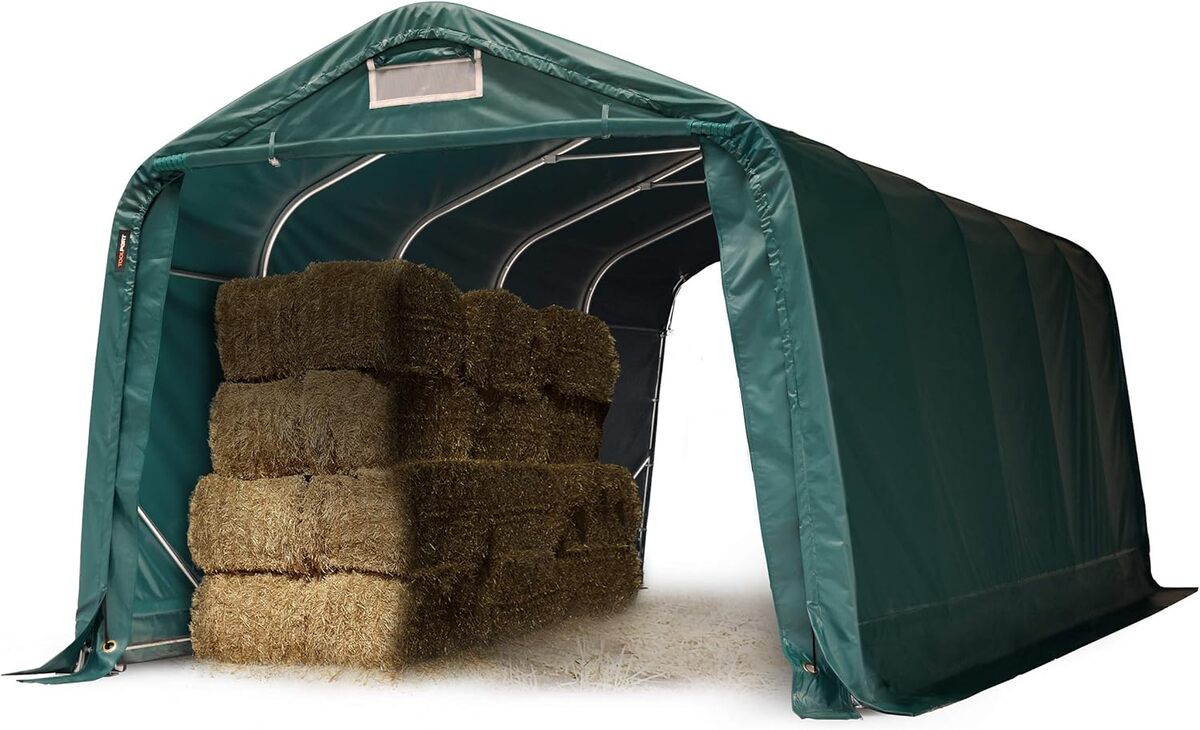 Test : abri tunnel robuste TOOLPORT 3, 3x6 m résistant aux intempéries