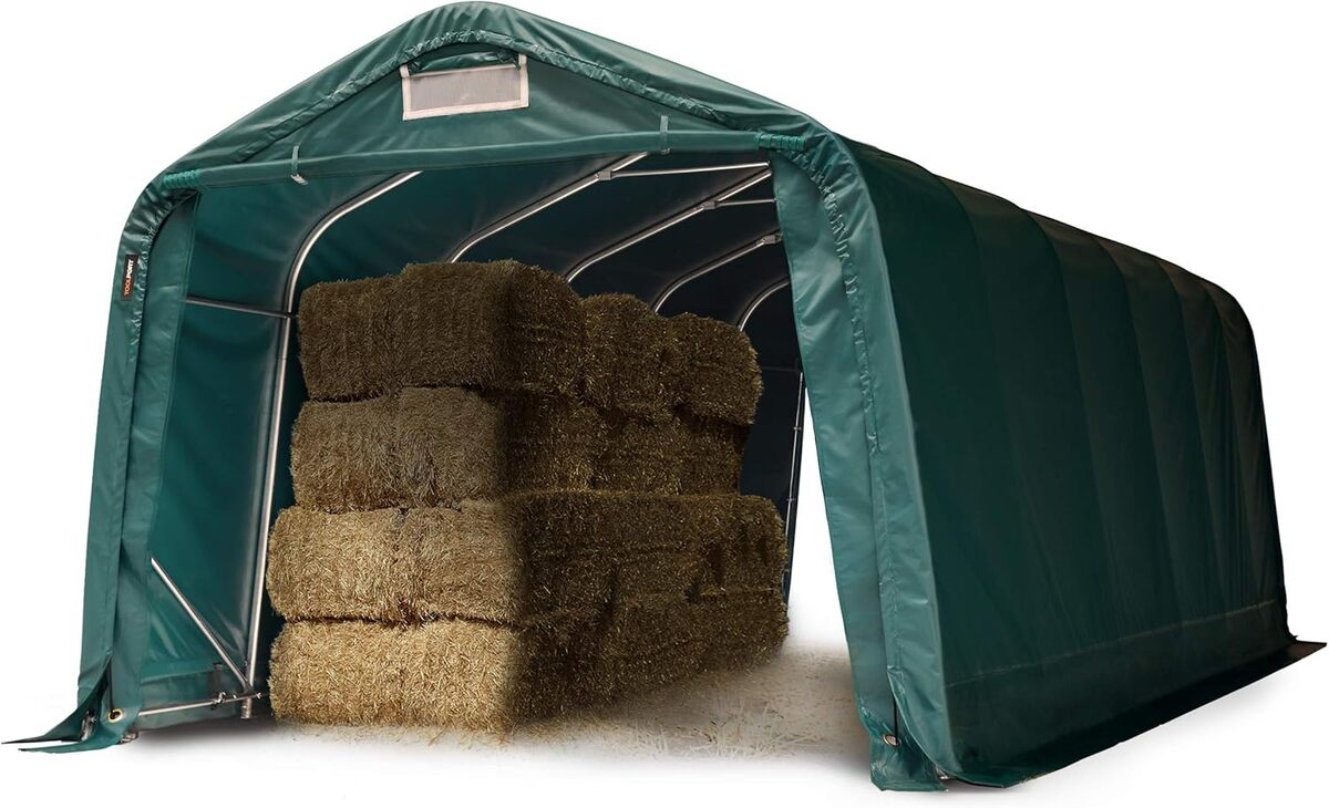 Test : abri tunnel TOOLPORT 3, 3x7, 2 m PVC 2300N robuste