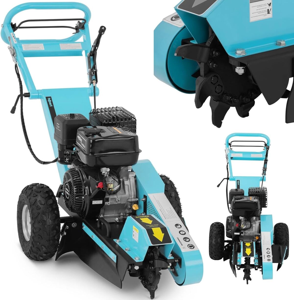 Test de la rogneuse de souche Hillvert HT-FORBES-15 : puissance et performance