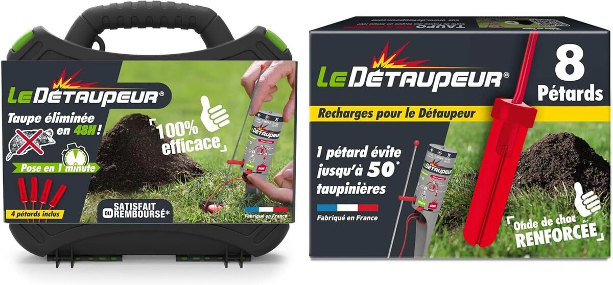 Test du détaupeur avec recharges X12 : lutte sécurisée contre les nuisibles