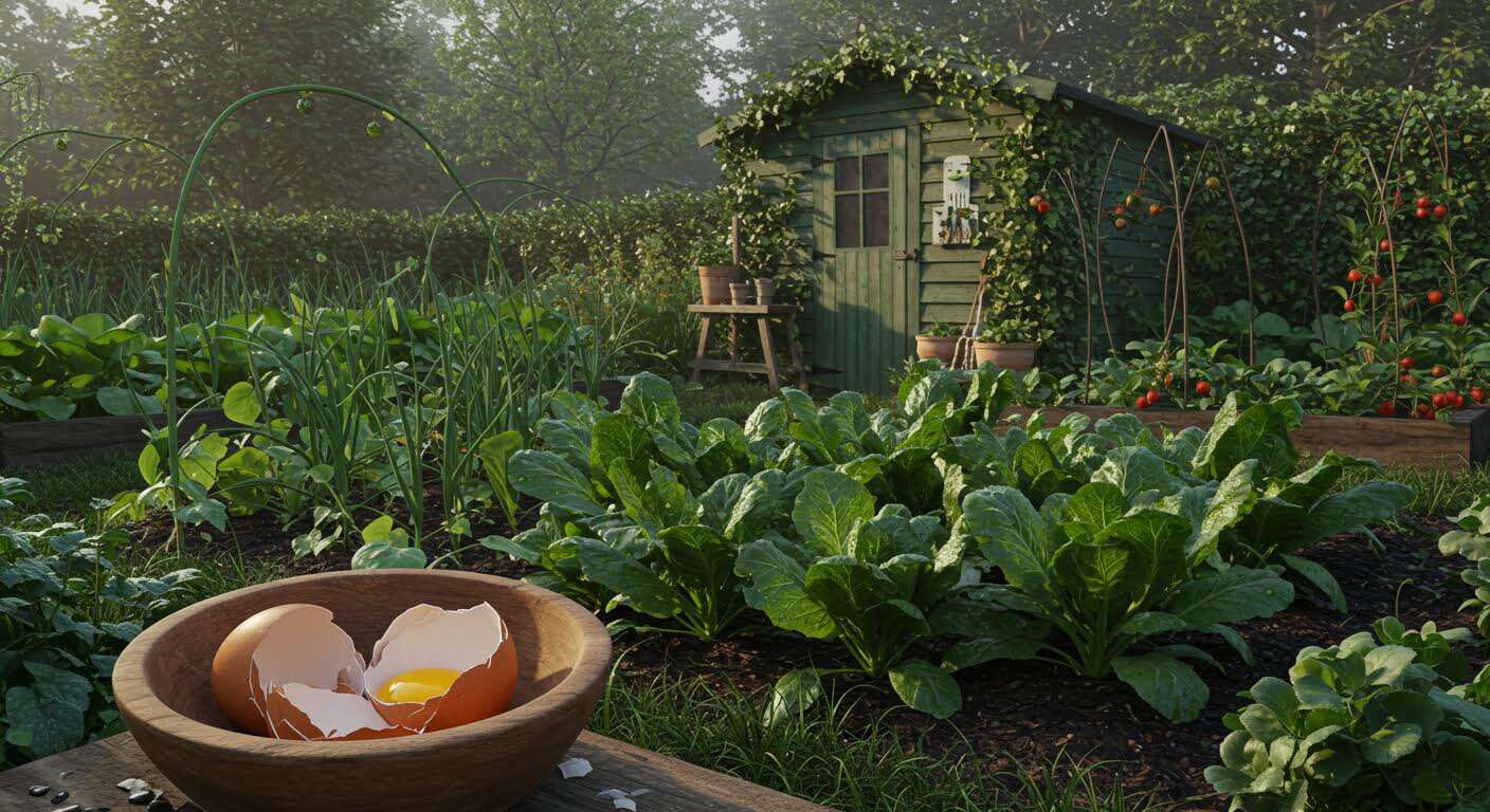 L'incroyable révélation sur les coquilles d'œufs un super-aliment pour votre potager