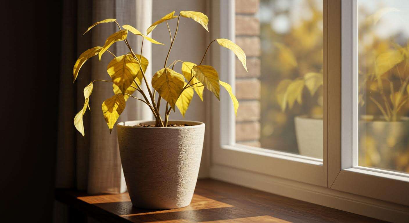 Pourquoi votre plante d'intérieur jaunit-elle en automne la réponse des experts en botanique